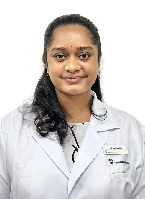 Dr. Dr Thamarai A/P Velayutham - Medical Officer specialist at Island Hospital, Malaysia
